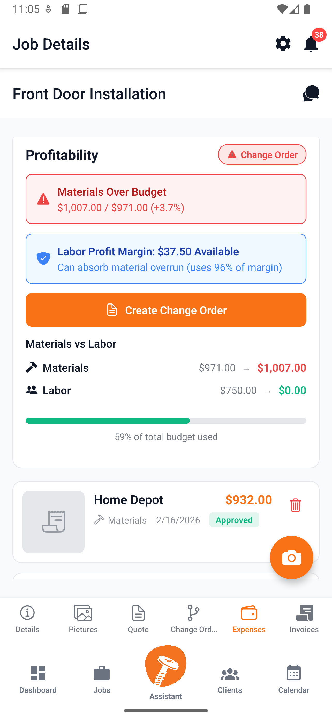 Tradenza Expenses - Real-time profitability tracking with budget alerts
